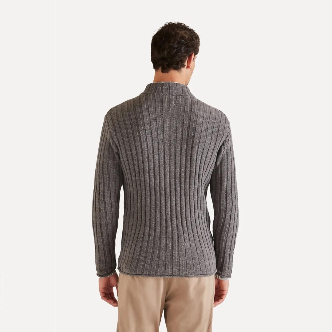 Ferrara Pullover mit gerippter Struktur