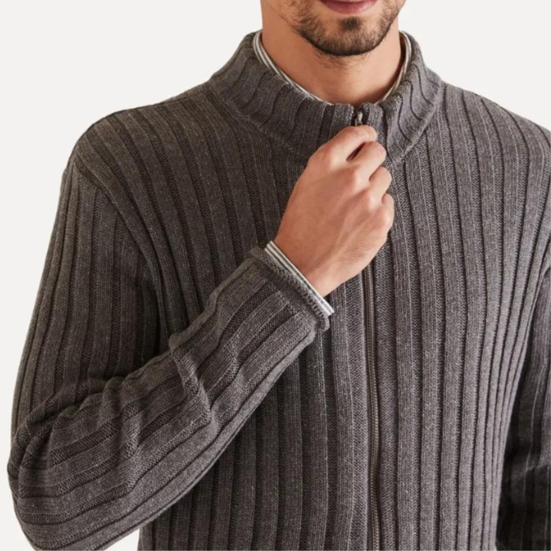 Ferrara Pullover mit gerippter Struktur