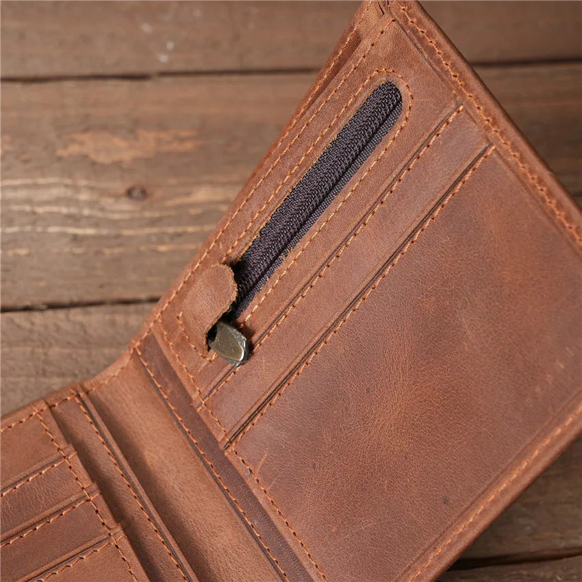 Kirschen Minimalistische Leder Geldbörse