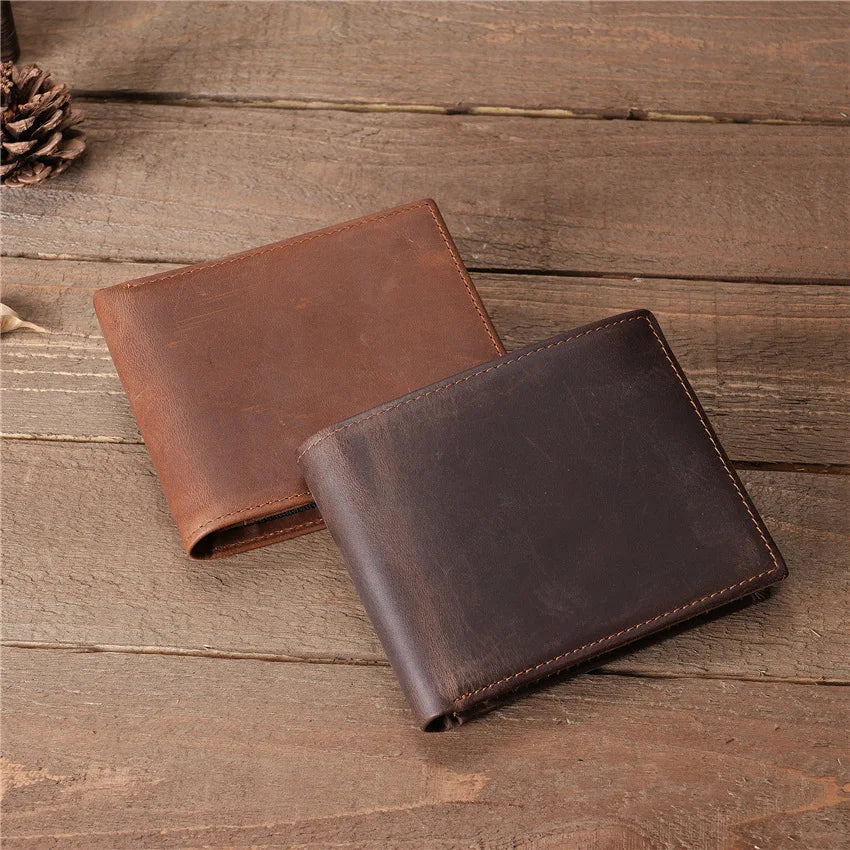 Kirschen Minimalistische Leder Geldbörse