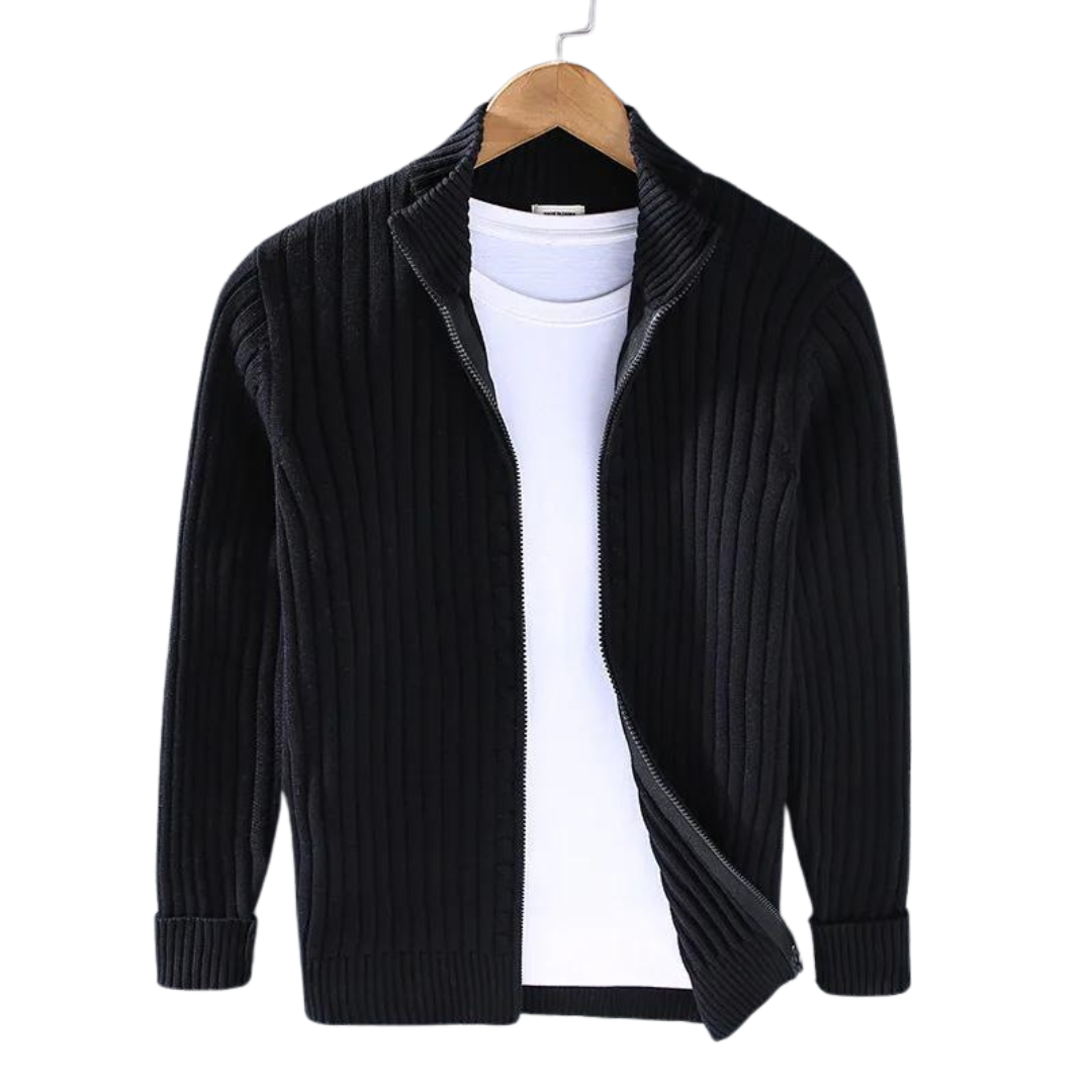 Ferrara Pullover mit gerippter Struktur