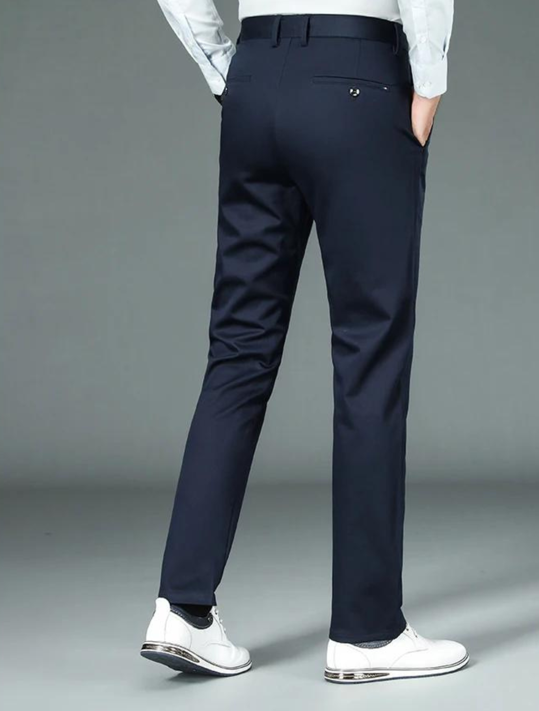 Exklusive Slim-Fit Anzughose